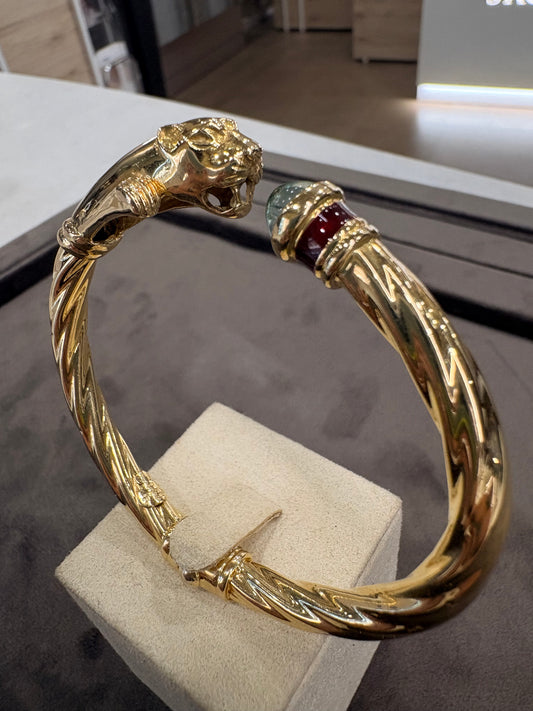 Bracciale Pantera Oro Giallo