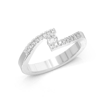 Anello Solitario con Diamanti