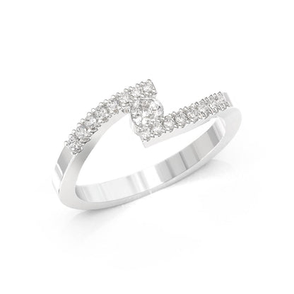 Anello Solitario con Diamanti