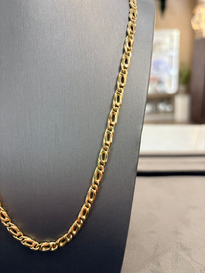 Collana Oro Giallo Occhio di Pernice