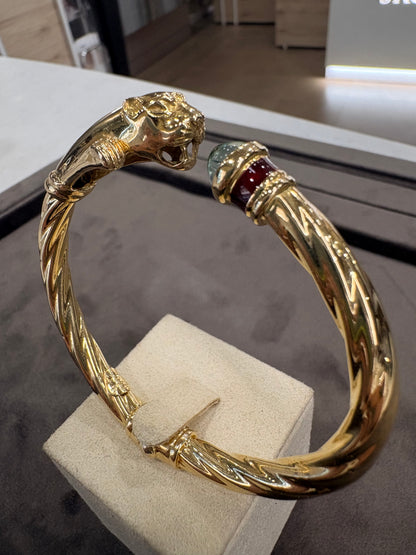 Bracciale Pantera Oro Giallo