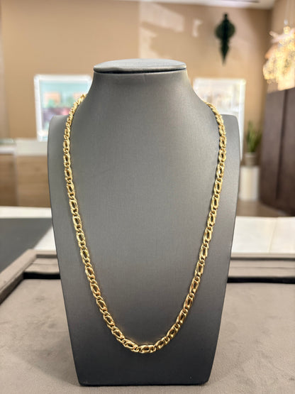 Collana Oro Giallo Occhio di Pernice