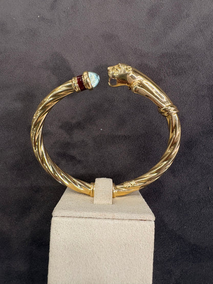 Bracciale Pantera Oro Giallo