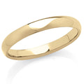 Fede in oro 18kt larga 3,3 mm