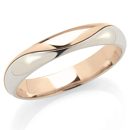 Fede in oro 18kt larga 4,5 mm