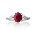 ANELLO ROMANCE – RUBINO