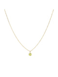 GIROCOLLO DIAMANTE NUDO GIALLO 0,07 CT