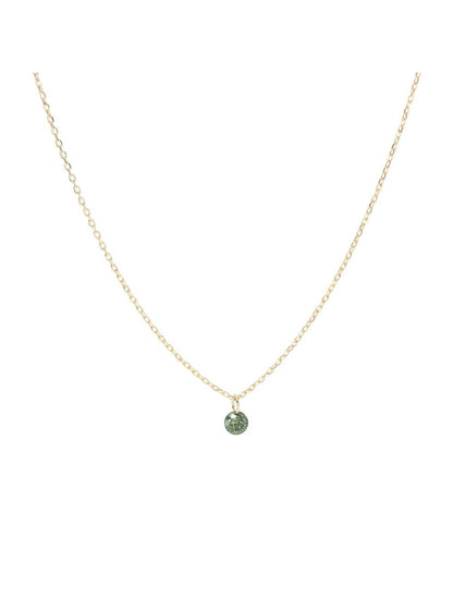 GIROCOLLO DIAMANTE NUDO VERDE 0,07 CT
