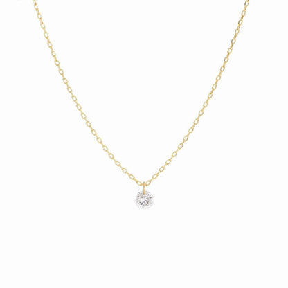 GIROCOLLO DIAMANTE NUDO 0,10 CT