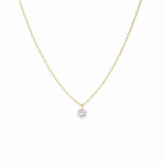 GIROCOLLO DIAMANTE NUDO 0,10 CT