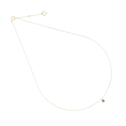 GIROCOLLO DIAMANTE NUDO BROWN 0,13 CT