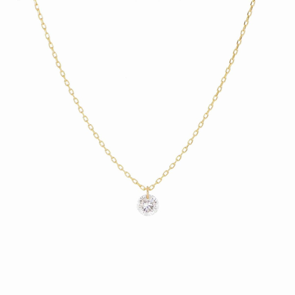 GIROCOLLO DIAMANTE NUDO 0,15 CT