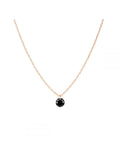 GIROCOLLO DIAMANTE NUDO NERO 0,05 CT