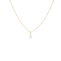 GIROCOLLO DIAMANTE NUDO GOCCIA 0,15 CT