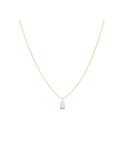 GIROCOLLO DIAMANTE NUDO BAGUETTE 0,10 CT