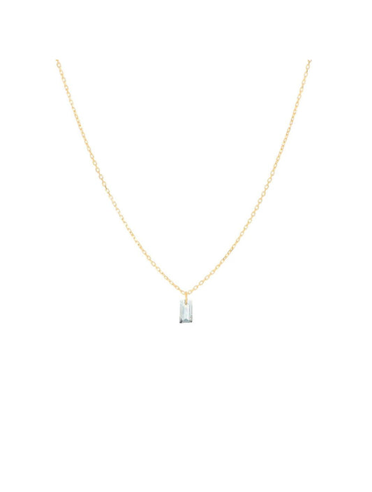 GIROCOLLO DIAMANTE NUDO BAGUETTE 0,10 CT