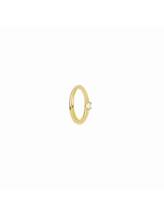 PIERCING 8 MM DIAMANTE 0,02 CT