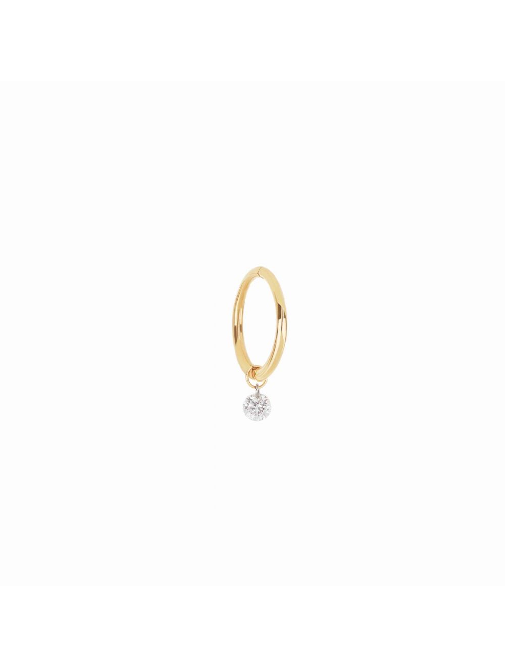 PIERCING 9,5 MM DIAMANTE NUDO 0,05 CT