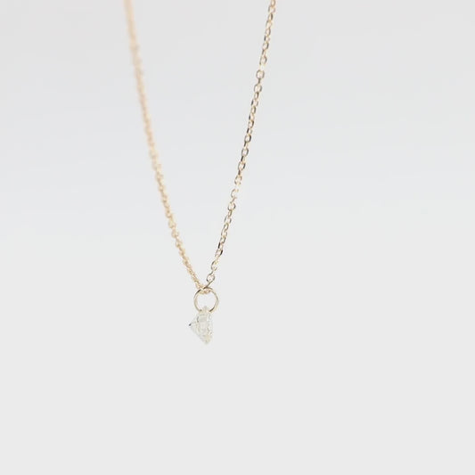 GIROCOLLO DIAMANTE NUDO 0,15 CT
