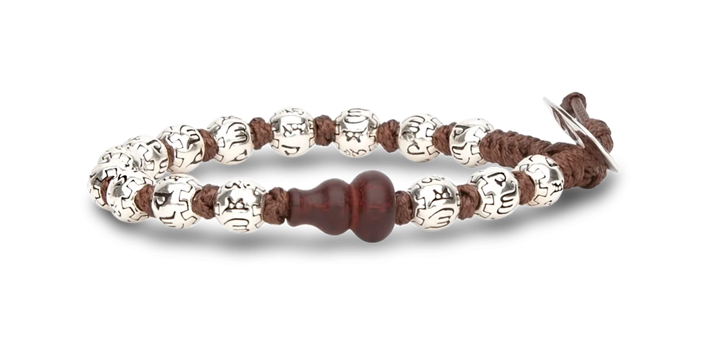 Tamashii® Bracciale Sfere in Argento 6 mm